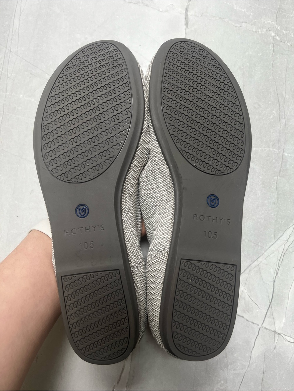 Rothy's Round Toe Birdseye Flats - Picture 9 of 10